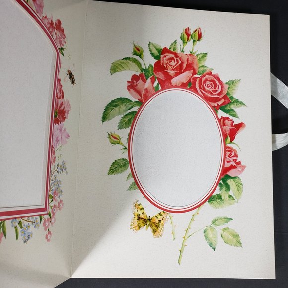 Vintage Photo Album Flower Garden Unused 1994 Hard Back Floral - Picture 6 of 10